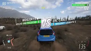 3-Volvo V60 Polestar vs 5-Maserati Levante S