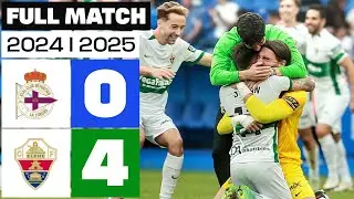 RC Deportivo 0-4 Elche CF | PARTIDO COMPLETO | LALIGA HYPERMOTION 2024/25