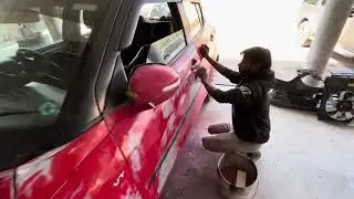 Swift car fully restored / denting painting work ! Suraj Automobiles