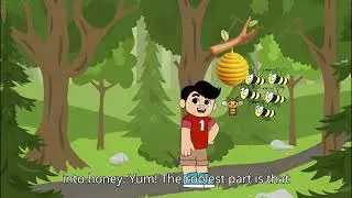 Zebo and Friend: Sweet Honey Facts for Kids! | Fun Learning Video