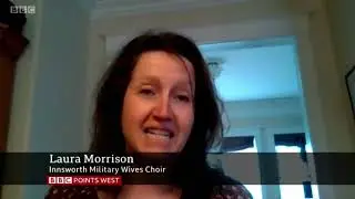 BBC Points West The Innsworth Military Wives Choir 26-03-2020