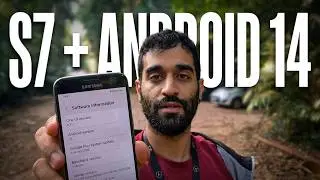 ✹BOTEI One UI 6.1.1 num CELULAR q N&Atilde;O TINHA 😧 e o PIOR ACONTECEU ❗😔 Galaxy S7 FLAT com ANDROID 14