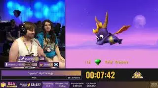 Spyro 2: Ripto's Rage! [Any%] от DylanJayFox - #ESASummer25
