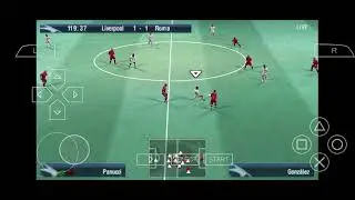 Gameplay pela primeira vez aqui para o canal emulador de PSP jogo UEFA Champions 2006 2007 .