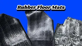 The Best Way to DEEP Clean Rubber Floor Mats
