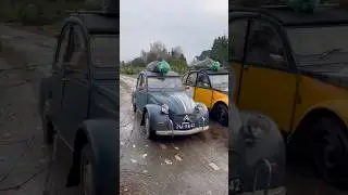 2CV Christmas Tree Haulers