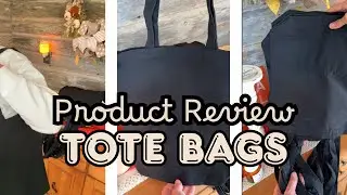 Blank Canvas Tote Bag 6‑Pack | Reusable Everyday Bags