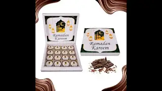 Ramadan Kareem Eid Mubarak Chocolate Favors Box Table D&eacute;cor Wedding Baby Shower Birthday Ameen Gifts