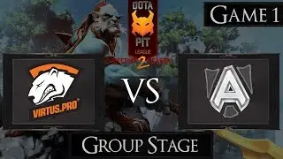 Dota 2 Virtus.Pro vs Alliance | Dota PIT Season 2