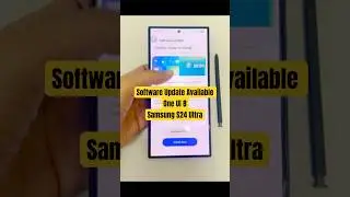 Samsung S24 Ultra OneUI 8 Software Update #s24ultra #oneui8 #samsungs24ultra #softwareupdate #shorts