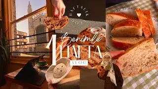 Cambridge'te Yeni Yılın İlk Günü 💫 | Çikolatalı Ekşi maya Ekmek Yaptım