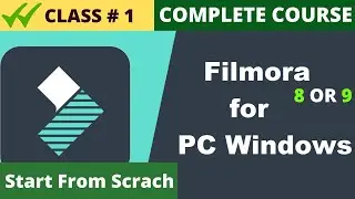 Filmora Video Editor Course In Urdu/Hindi 2020||Filmora 8,9