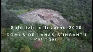 Solstizio d'Inverno 2020 DOMUS DE JANAS S'INCANTU Putifigari