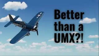 rc Derbee F4u corsair review:Better than a UMX?!