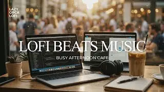 Study With Me in a Cafe 📚 Busy Coffee Shop Noise for Exam Focus