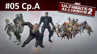 [Прохождение] Marvel: Ultimate Alliance 2 - #05 Captain America