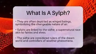 What Is A Sylph? - Inside the Supernatural