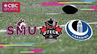 U SPORTS Football Championship: Saint Mary's Huskies vs Montreal Carabins - Uteck Bowl | #CBCSports