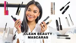 THE BEST & WORST CLEAN BEAUTY MASCARAS // which of these clean beauty mascaras is the best?