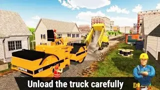 City Road Construction Simulator 3D - Building Sim Gameplay + Review|Latest Games|