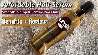 Sunsilk serum | how to get silky hair | dry frizzy hair solutions | serum for hair |affordable serum