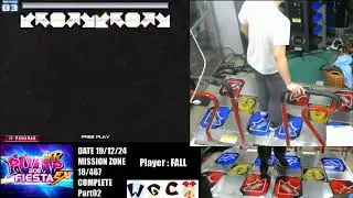 Pump It Up FIESTA EX Mission Zone Part02 PLAYER FALL