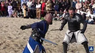 La Arribada de Baiona 2025 se despide con mucho ambiente y el Gran Torneo Medieval