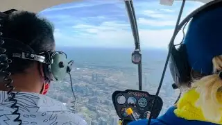 Parents' First Visit to Canada | Scenic Helicopter Ride Over Downtown Toronto