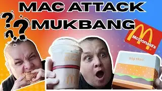 MAC ATTACK MUKBANG... (RONALD MCDONALD MADE ME DO IT!) #food  #bigmac  #foodreview  #chocolate  
