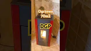 Piecyk na pellet z DGP Cristal Plus 9kW #pellet #ogrzewanie #kominek #budowanie #remont #pompaciepła