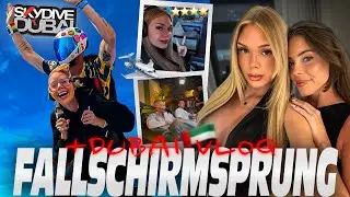 Fallschirmspringen in Dubai😍🪂 (VLOG)