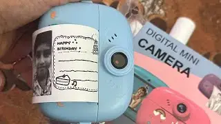 Kids digital camera instant print #baby #kidsvideo #kids #toys #kidscamera 