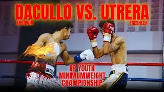 INTENSE BOXING FIGHT!  Sherwin Dacullo vs. Freshler Utrera FULLFIGHT