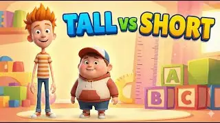 Tall and Short for Kids | Easy Comparison Learning with Fun Examples