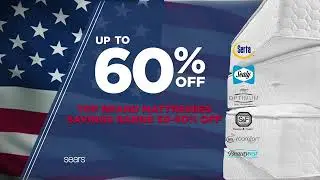 Sears Pre-Memorial Day Mattress Spectacular Commercial Top Brands