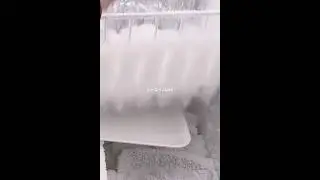 ASMR FREEZER FROST SCRAPING