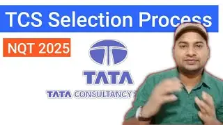 TCS NQT 2025 Selection Process #tcs #nqt @Vikasteach