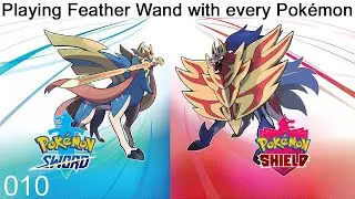 Pok&eacute;mon Sword/Shield - Playing Feather Wand with every Pok&eacute;mon - Part 10 (Galar-Yamask-Mr. Rime)