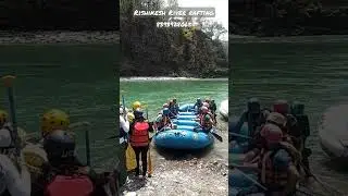 Rishikesh 16km Rafting starting point Shivpuri #rafting #trip #rishikesh