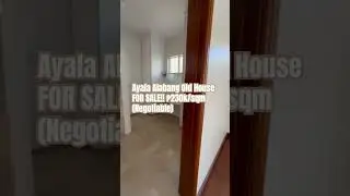 #ayalaalabang #houseforsale #aav #oldhouseforsale #negotiable #realestatephilippines #forsalehouse