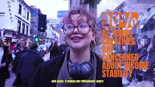 The System is Broken: 90% of young creatives are worried about income stability #PathwaysNotProjects