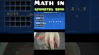 Math in geometry dash #geometrydash #shorts #viral #funny #meme #gd #handcam #robtop