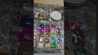 60 varieties of aari work material kit for Beginners just 1000/- shipping available all over India