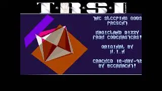 TRSI (Tristar & Red Sector Inc.) - Magicland Dizzy crack intro for Amiga (Full HD 1080p & 50fps)