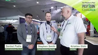 Pesticon 2024 interview with Sanket and Stephen from Flick Anticimex Pty Ltd