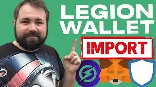 Legion Network Airdrop - Как импортировать кошелек в Metamask и Trustwallet ? Это Важно !