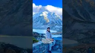 Mount cook = Skyrim irl 🤯 #travel #skyrim #beautiful #scenery #newzealand
