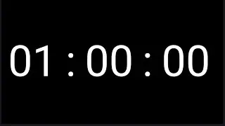 60 Minutes Countup Timer For Study 