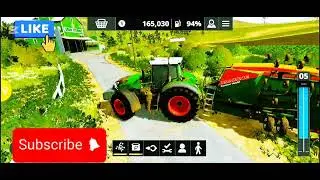 Farming Simulator 🚜 Crop Cultivation Gameplay | Realistic Tractor Farming 🌾#farmiñg