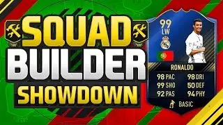 FIFA 17 SQUAD BUILDER SHOWDOWN!!! 99 RATED TOTY RONALDO!!! Team Of The Year Ronaldo Squad Duel